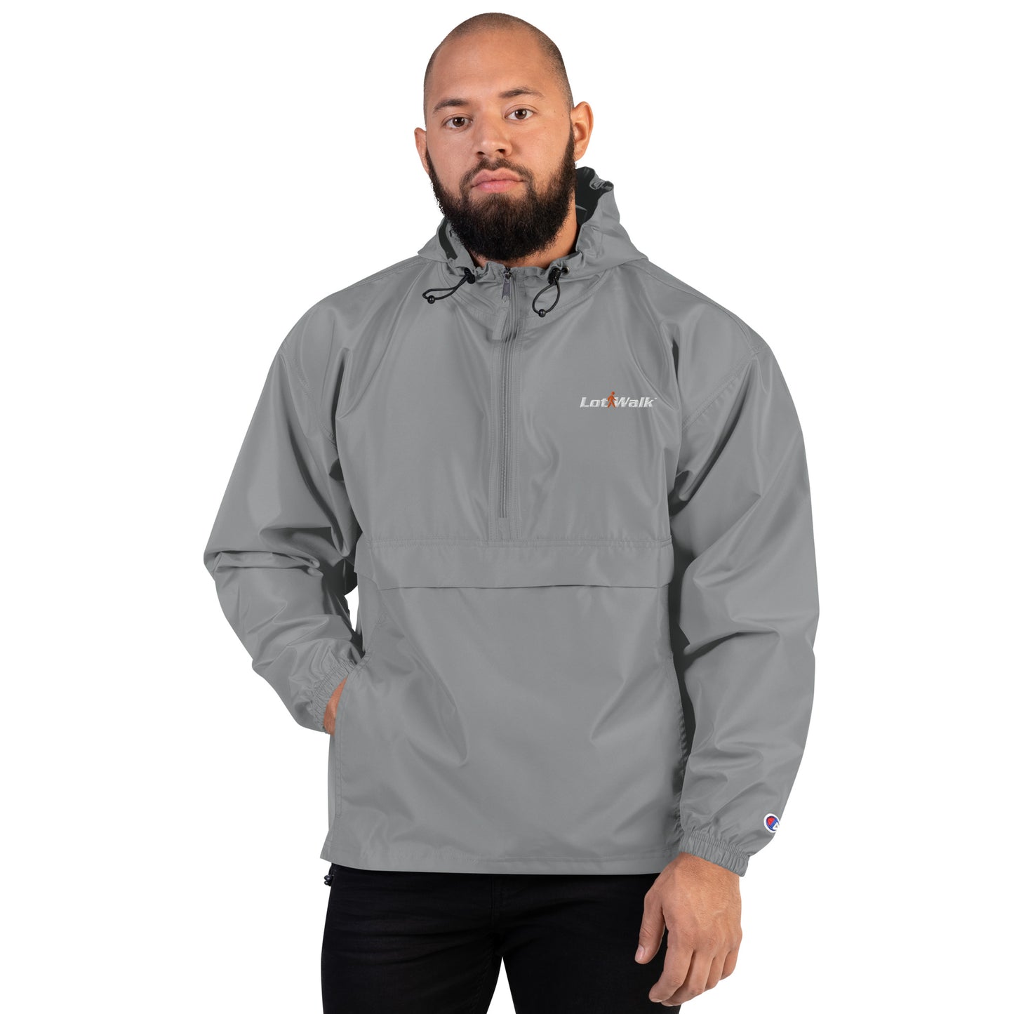 Embroidered LotWalk Champion Packable Jacket